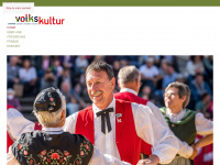 volkskultur.ch Webseite Vorschau