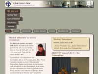 volksmission-graz.at Webseite Vorschau