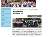 volkstanzgruppe-altenmittlau.de Webseite Vorschau