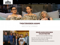 volkstheater-axams.at Webseite Vorschau