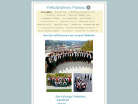 volkstanzkreis-passau.de Webseite Vorschau