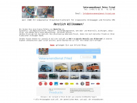 volkswagen-oldtimerteile.de Webseite Vorschau
