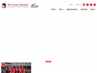 volley-aarau.ch Webseite Vorschau