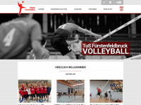 volley-ffb.de Webseite Vorschau