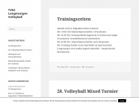 volleyball-langenargen.de Webseite Vorschau