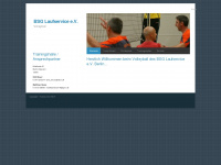 volleyball-laufservice.de Webseite Vorschau