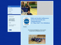 volleyball-oldisleben.de Webseite Vorschau