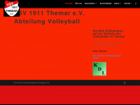 volleyball-themar.de Webseite Vorschau