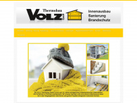 volz-thermobau.de Webseite Vorschau