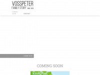 vosspeter.at Webseite Vorschau