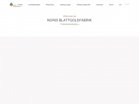noris-blattgold.de Webseite Vorschau
