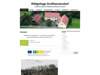 wildgehege-grosshennersdorf.de Webseite Vorschau