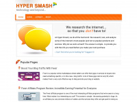 hypersmash.com Webseite Vorschau