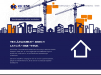 kriese-immobilien.de Webseite Vorschau
