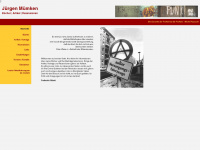 juergen-muemken.de Webseite Vorschau