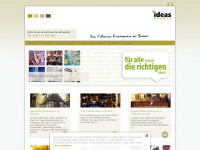 ideas-events.de Webseite Vorschau