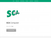 sca-computer.de Webseite Vorschau
