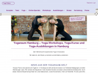 yogaraum-hamburg.de Webseite Vorschau
