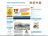 vp-pottendorf.at Webseite Vorschau