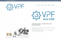 vpf.ch Webseite Vorschau
