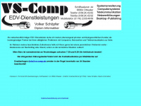vs-comp.de Webseite Vorschau