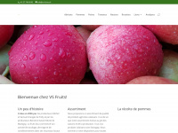 vs-fruits.ch Webseite Vorschau