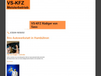 vs-kfz.de Webseite Vorschau