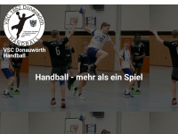 vsc-handball.de Webseite Vorschau