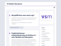 vsmedien.ch Webseite Vorschau