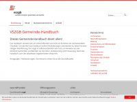 vszgb-handbuch.ch Webseite Vorschau