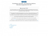 vtg.at Webseite Vorschau