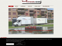 vucki-transporte.ch Webseite Vorschau