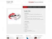 vulin.ch Webseite Vorschau