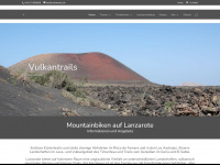 vulkantrails.de Webseite Vorschau