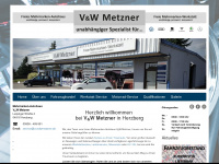 vundw-metzner.de Webseite Vorschau