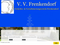 vvfrenkendorf.ch Webseite Vorschau
