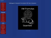 vw-frettchen-sauerland.de Webseite Vorschau