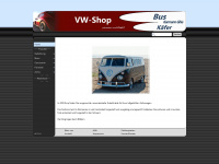 vw-shop.ch Webseite Vorschau
