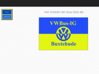 vwbus-ig-buxtehude.de Webseite Vorschau