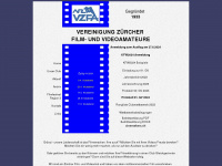 vzfa.ch Webseite Vorschau