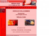 w-koelbl.de Webseite Vorschau