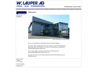 w-lauper.ch Webseite Vorschau