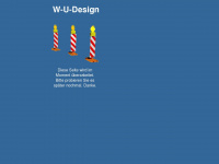 w-u-design.de Webseite Vorschau