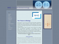 w42biotechnology.de Webseite Vorschau