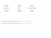 wabo-art-design.ch Webseite Vorschau