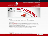 wachschutz.at Webseite Vorschau