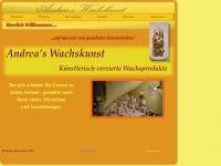 wachskunst-andrea.de Webseite Vorschau
