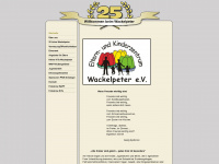 wackelpeter-emden.de Webseite Vorschau