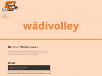 waedivolley.ch Webseite Vorschau