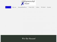 waehlergemeinschaft-husum.de Webseite Vorschau